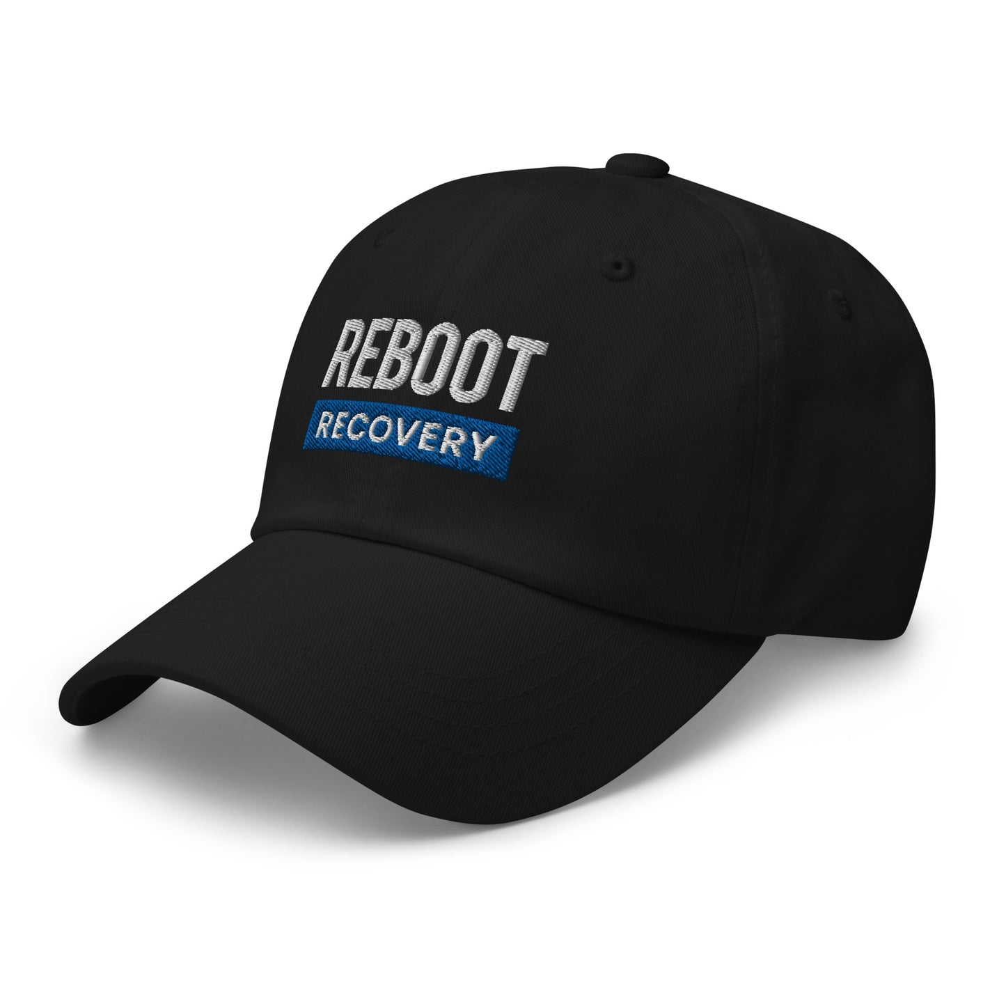 REBOOT Recovery Black Dad hat