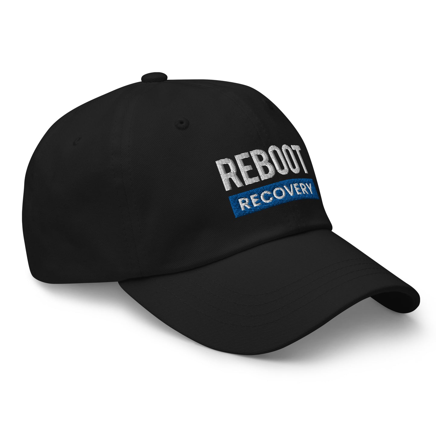 REBOOT Recovery Black Dad hat