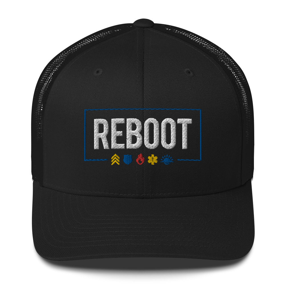 REBOOT Trucker Hats