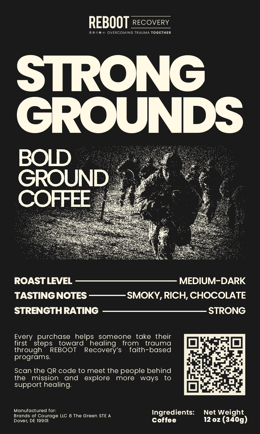 REBOOT Recovery Coffee 12oz