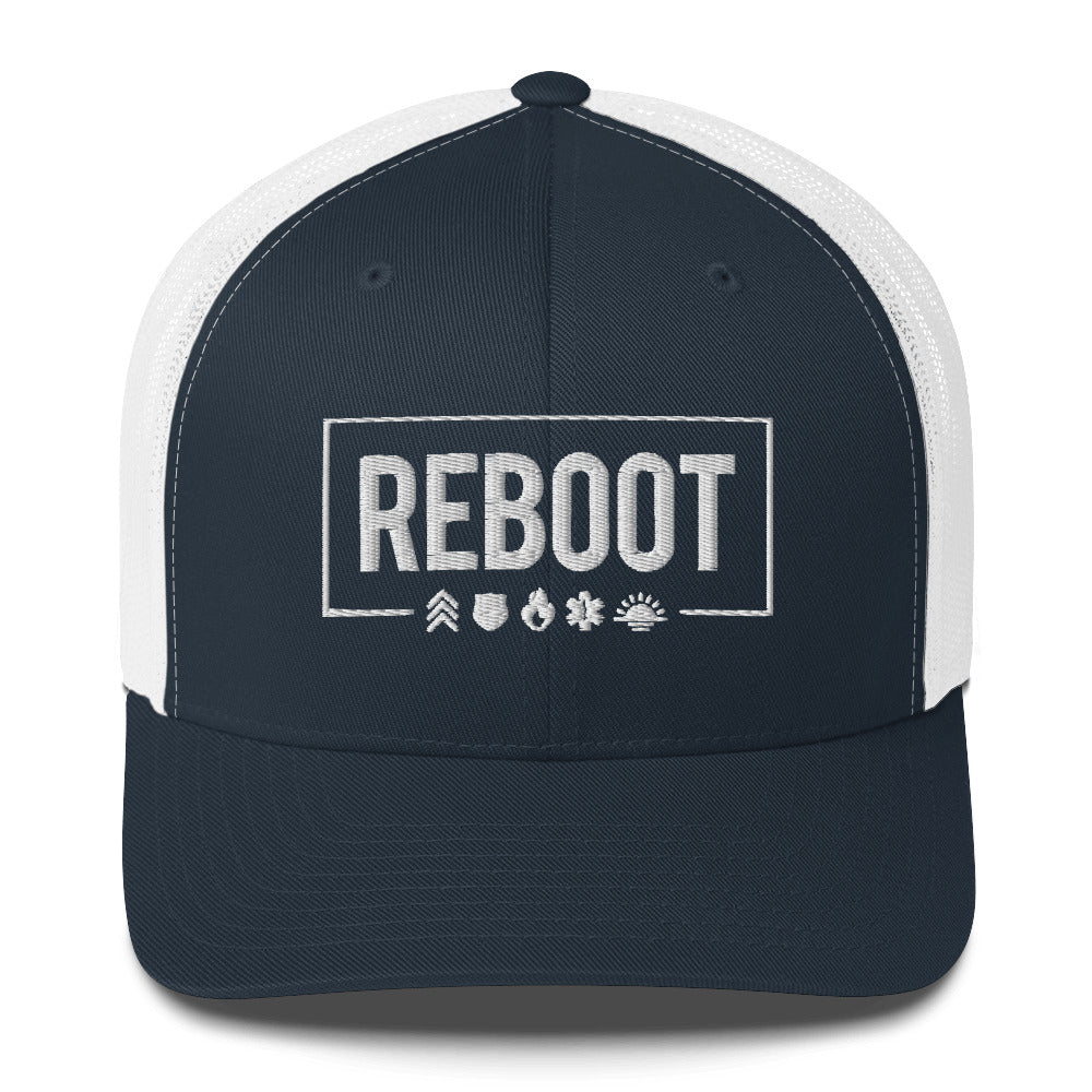 REBOOT Trucker Hats
