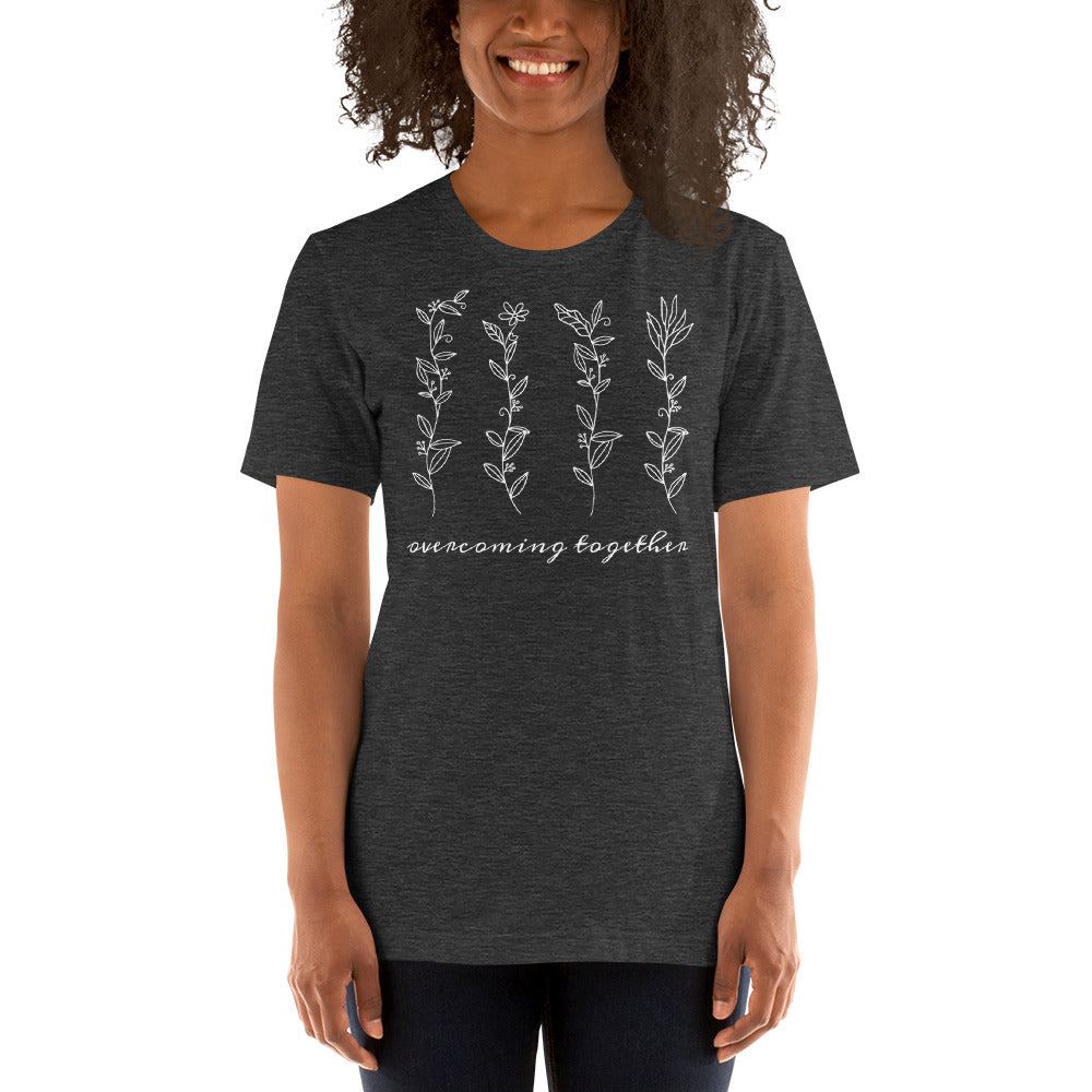 Floral - Overcome Together Unisex T-shirt