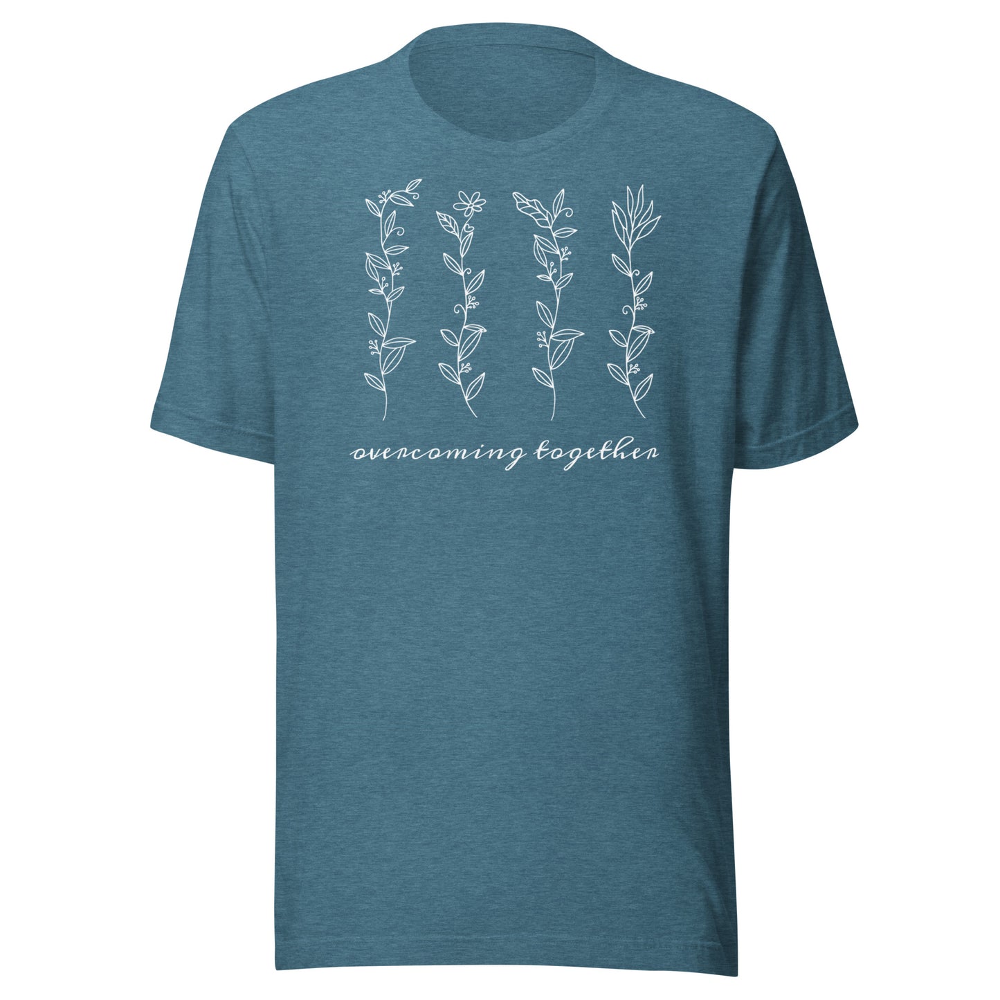 Floral - Overcome Together Unisex T-shirt