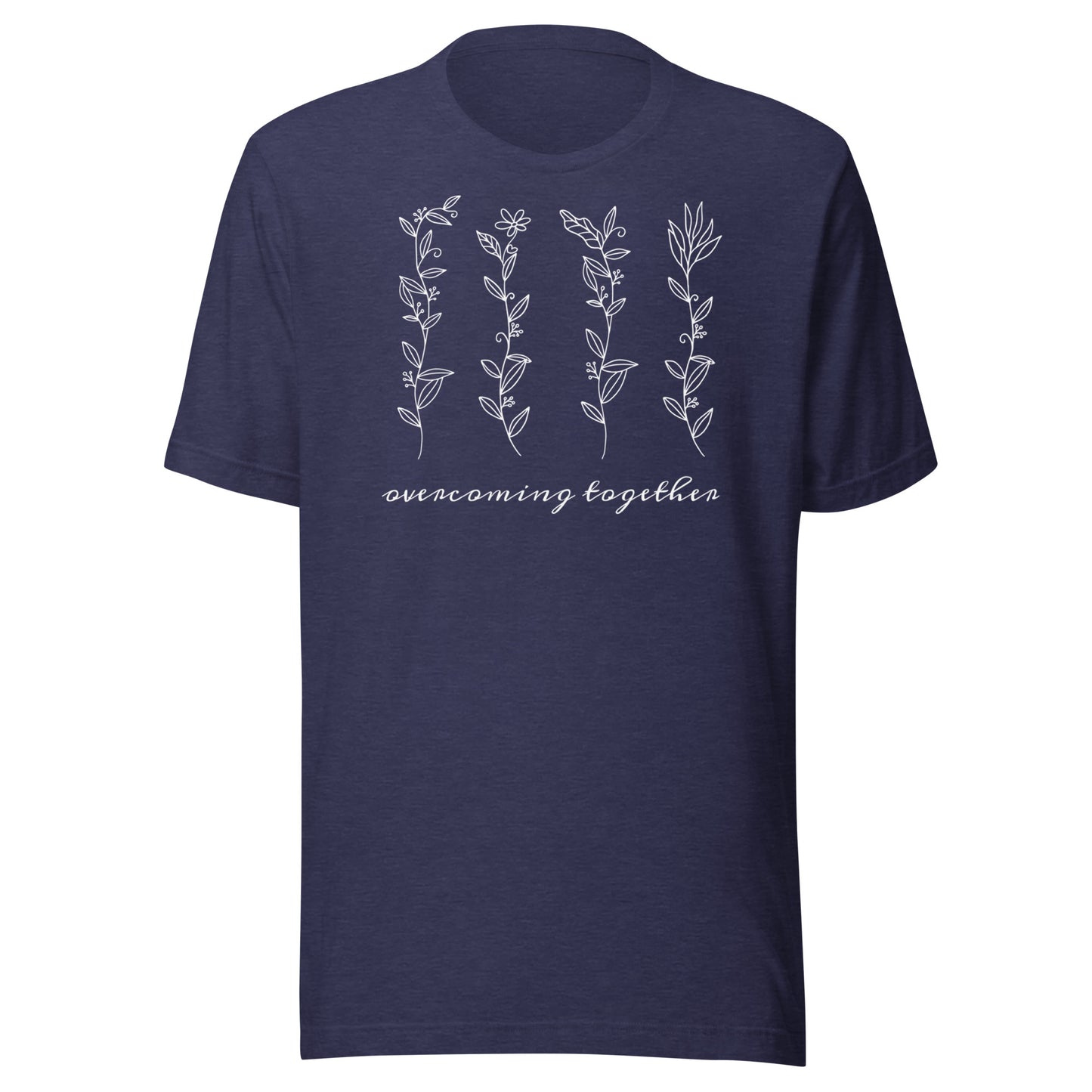 Floral - Overcome Together Unisex T-shirt